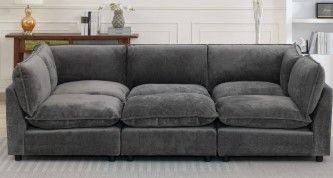 Photo 1 of (PARTS/OTTOMAN) Heffernan 106.77” W Oversized 6-Seater Modular Sofa box 3 of 3