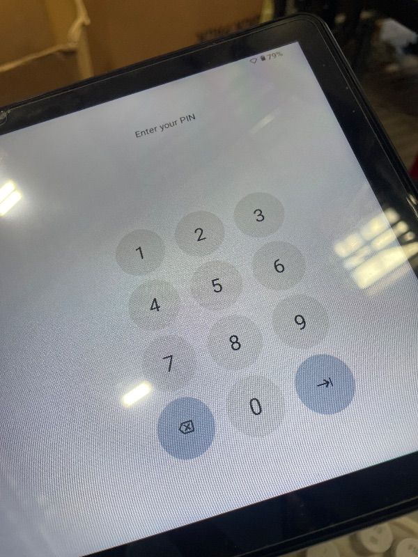 Photo 1 of **NO CHARGER** CWOWDEFU Kids Tablet,10-inch Android 14 Tablet for Kids with Protective Case, Kids Pad has 8 GB RAM, 128 GB ROM (up to 1 TB usable),Face ID,WiFi 6,Bluetooth 5.0,6000 mAh,GPS,