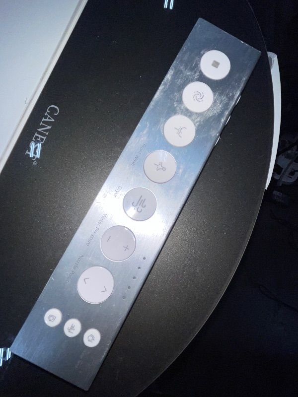 Photo 1 of *SEE PHOTOS PLEASE* CANEST Smart Toilet, Smart Toilet with Bidet Built in, Pump-assisted Flush, Foot Sensor Operation, Warm Water, Heated Seat, Air Dryer, Digital Display (TC-100GE)