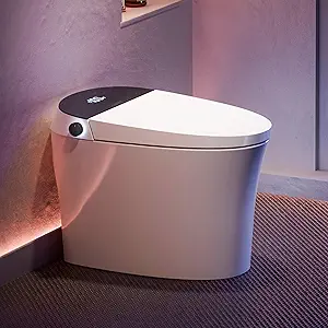 Photo 1 of *SEE PHOTOS PLEASE* CANEST Smart Toilet, Smart Toilet with Bidet Built in, Pump-assisted Flush, Foot Sensor Operation, Warm Water, Heated Seat, Air Dryer, Digital Display (TC-100GE)