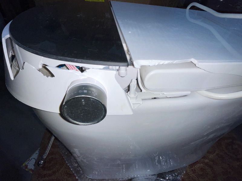 Photo 1 of *SEE PHOTOS PLEASE* CANEST Smart Toilet, Smart Toilet with Bidet Built in, Pump-assisted Flush, Foot Sensor Operation, Warm Water, Heated Seat, Air Dryer, Digital Display (TC-100GE)