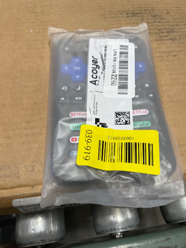 Photo 1 of (Pack of 2) Replacement Remote Control Only for Roku TV, Compatible for TCL Roku/Hisense Roku/Onn Roku/Sharp Roku/Element Roku/Westinghouse Roku/Philips Roku Smart TVs (Not for Roku Stick and Box)
