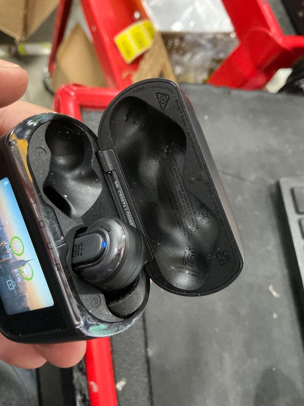 Photo 1 of *** CHECK COMMENTS****.     JBL Tour Pro 3 - True Wireless Noise Cancelling Earbuds with Smart Charging Case, Legendary Pro Sound with Hybrid Dual-Driver, Spatial 360 Sound with Head Tracking (Black)