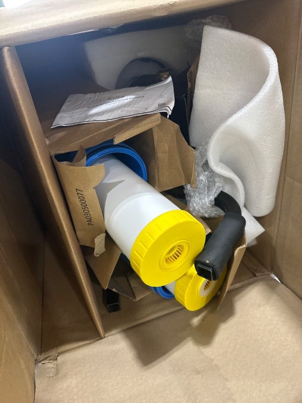 Photo 1 of (MISSING ACCEOSRIES PARTS) iSpring Spotless Water System for Car Wash, Deionized Water System with Rolling Cart, Spot Free Solutions for All Vehicles, Motorcycles, RV, Bikes, Boats, Yachts, and Windows, Model: WGB22BD