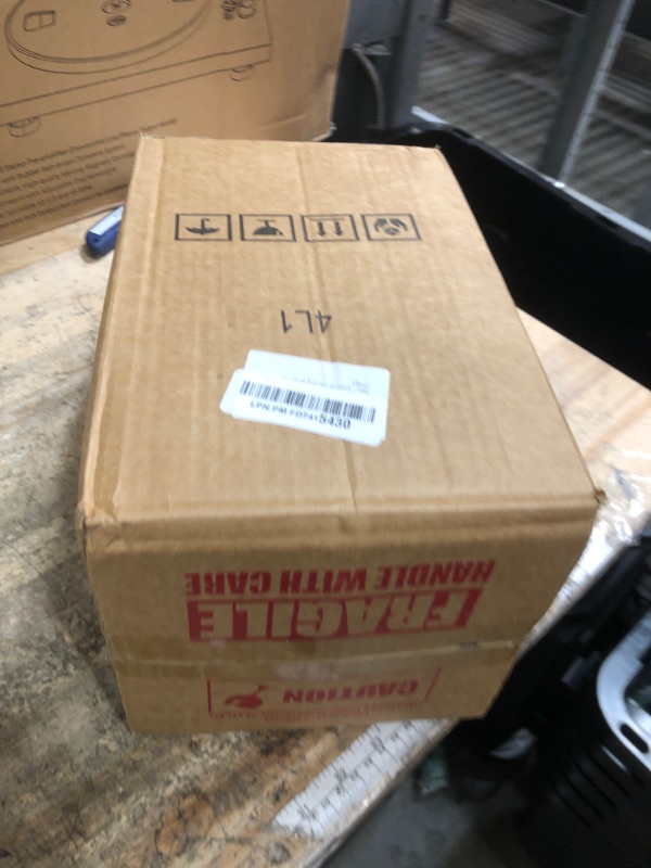 Photo 1 of 1 Gallon Glass Beverage Dispenser with Lid, Stainless Steel Spigot, Glass Drink Dispensers for Parties, Lemonade Dispenser With Ice Cylinder for Weddings, Party,Sun Tea Jar, Water Juice Dispensers