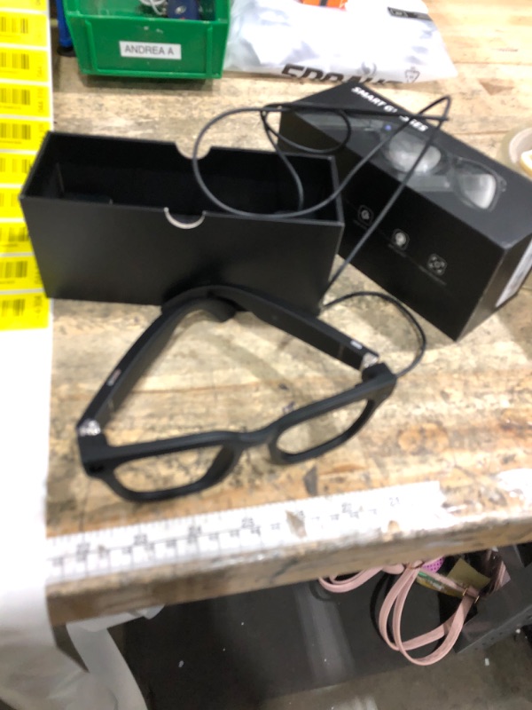 Photo 1 of ***(MISSING PARTS/ SEE NOTES FOE DETAILS)***Smart AI Glasses with 80MP HD Camera, 1080P Video, Bluetooth/Wi-Fi, Voice Control & AI Recognition – Hands-Free Glasses for Recording & Translation, Photography-E03 Anti-Blue Lights &Polarized Lense