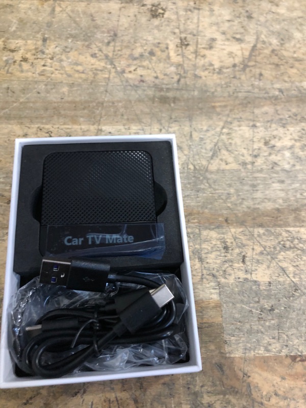 Photo 1 of 2 in 1 Car TV Mate Pro & Wireless CarPlay Adapter for Fire TV Stick Converter/Game Consoles/Set-Top Box/Screen Throwers, CarPlay HDMI Multimedia Adapter for Cars with Factory Wired Car Play from 2016