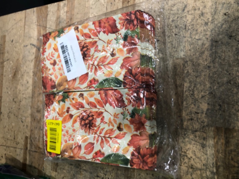 Photo 1 of 100 PCS Thanksgiving Disposable Napkins | Thanksgiving Guest Hand Towels with Maple Leaf Design | Autumn Table Decor for Dinner, Luncheon, Bathroom, and Harvest Party