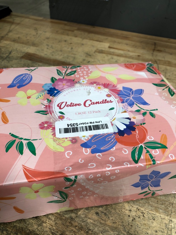 Photo 1 of 12 Pack Small Citronella Candles Outdoor and Indoor Soy Wax Glass Votive Candles for Party Dinner and Camping - 12 Hours Burn Time