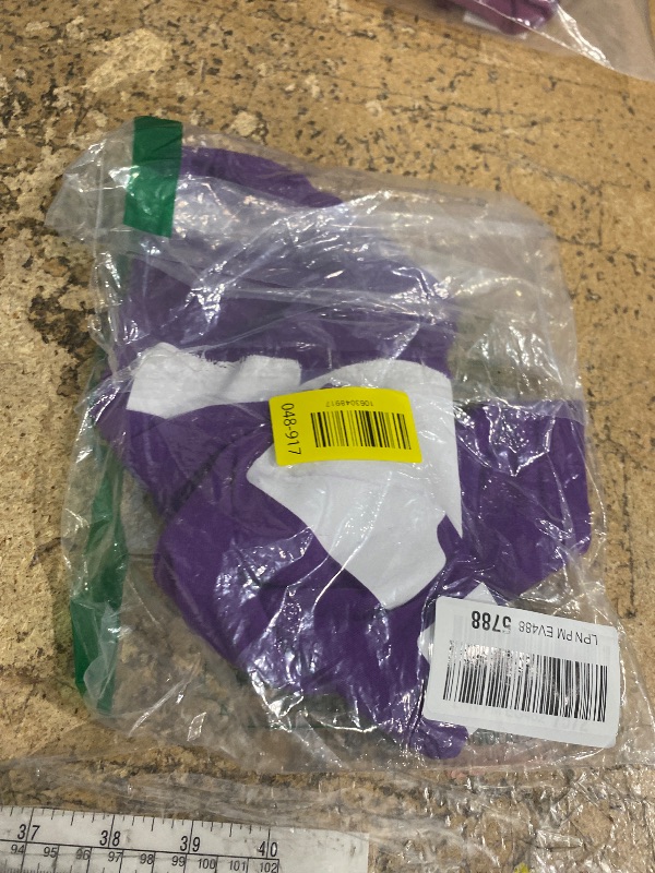 View 2 of ***COLOR PURPLE / FITS LIKE KIDS**** Letter M Halloween Costumes T-Shirt | Funny Cool Graphic Tee Idea | for Men Purple S