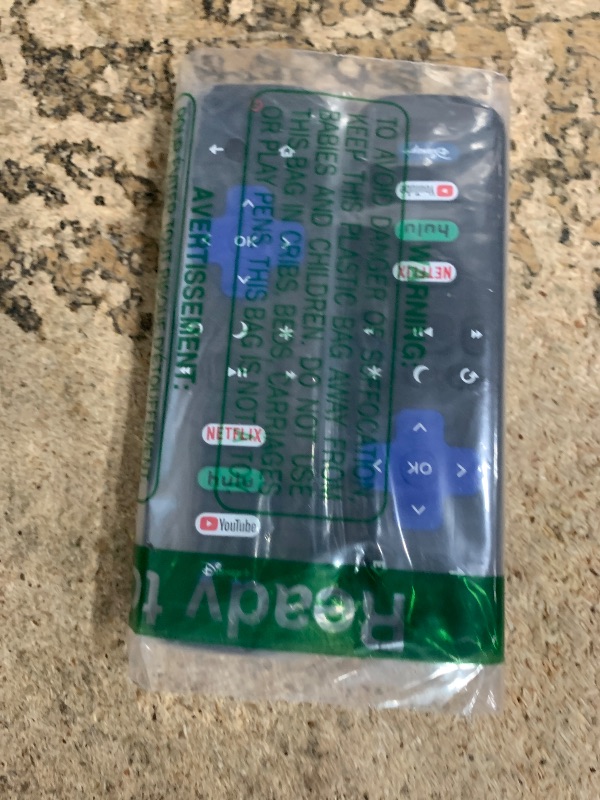 Photo 1 of (Pack of 2) Replacement Remote Control Only for Roku TV, Compatible for TCL Roku/Hisense Roku/Onn Roku/Sharp Roku/Element Roku/Westinghouse Roku/Philips Roku Smart TVs (Not for Roku Stick and Box)