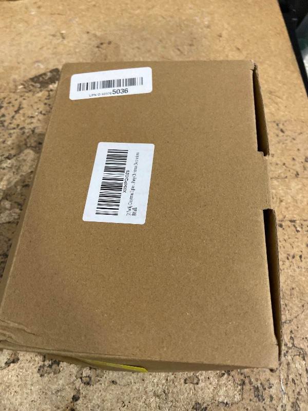 Photo 1 of [2 Pack] Christmas Lights Outdoor, 210FT 600LED Connectable String Lights Waterproof, Twinkle Lights with 8 Modes, Christmas String Lights Indoor Green Wire for Yard Party Christmas Decorations