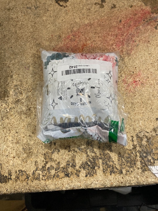 Photo 1 of 2 Pounds Natural Decorative Real Sand for use in Crafts, Decor, Vase Filler and More | Natural and Non-Toxic, Fun Wet and Dry Indoor and Outdoor, Sandbox, Therapy, and Table Use