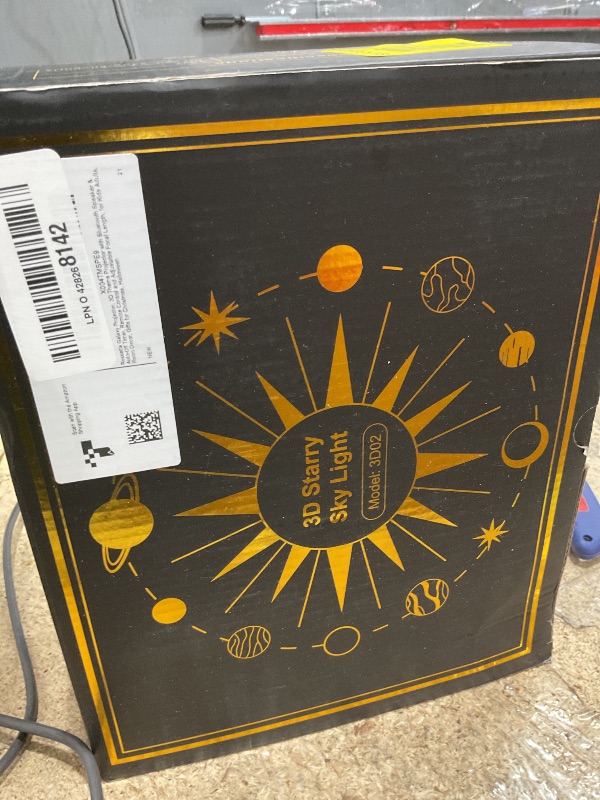 Photo 1 of **FOR PARTS ONLY**
Rossetta Galaxy Projector, 3D Theme Projector with Bluetooth Speaker & Auto-Off Timer, Remote Control and Adjustable Focal Length, for Kids Adults, Room Decor, Gifts for Christmas, Halloween