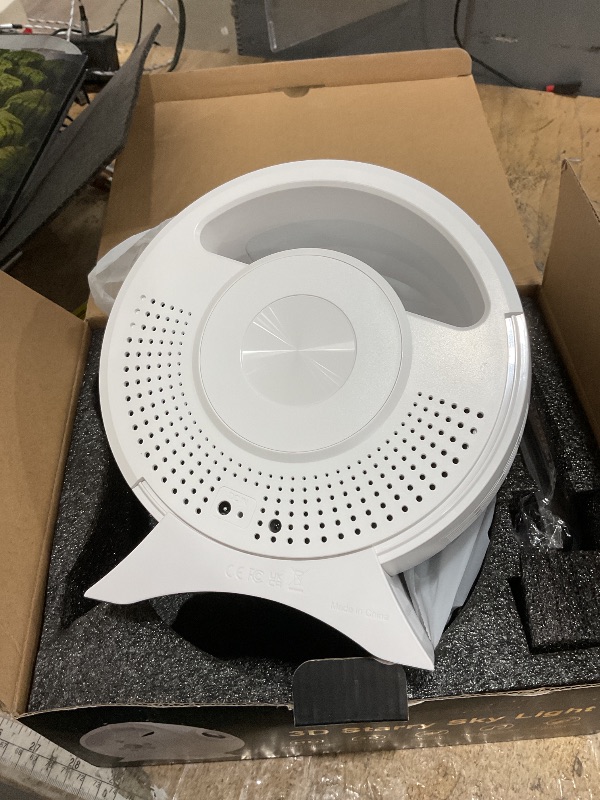 Photo 1 of **FOR PARTS ONLY**
Rossetta Galaxy Projector, 3D Theme Projector with Bluetooth Speaker & Auto-Off Timer, Remote Control and Adjustable Focal Length, for Kids Adults, Room Decor, Gifts for Christmas, Halloween