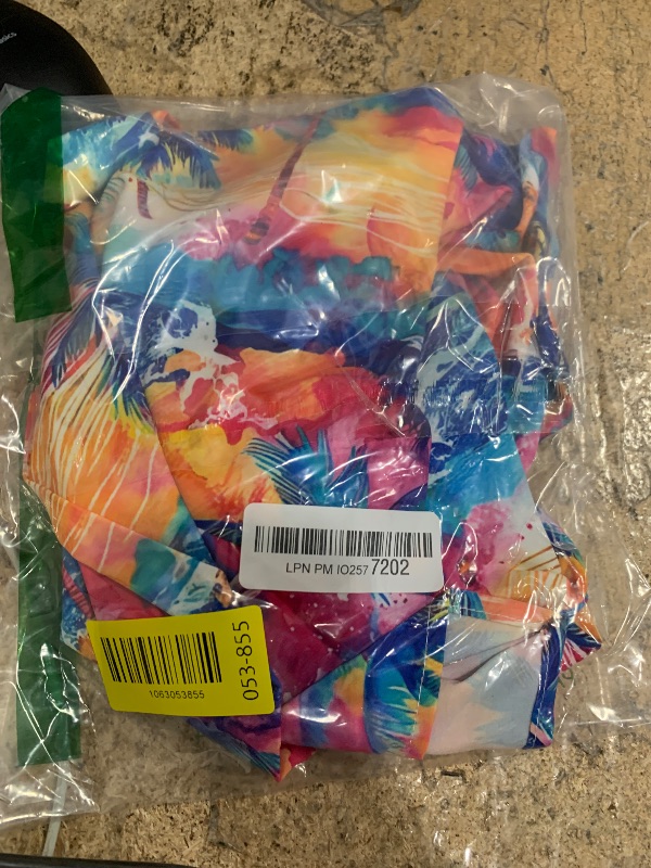 Photo 1 of **POSSIBLY RUNS BIG*** ASTANFY Women Hawaiian Shirts Summer Beach Tank Tops Colorful Sleeveless Vacation Shirts