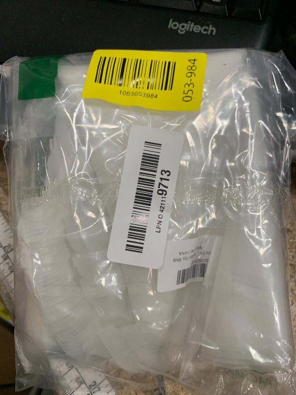 Photo 1 of 12 Inch Silicone Pastry Bags 6-Pack Reusable Icing Piping Bags Cake Cupcake Decorating Bags Baking Frosting Piping Bags with 6 Icing Couplers for Standard Tips, Translucent