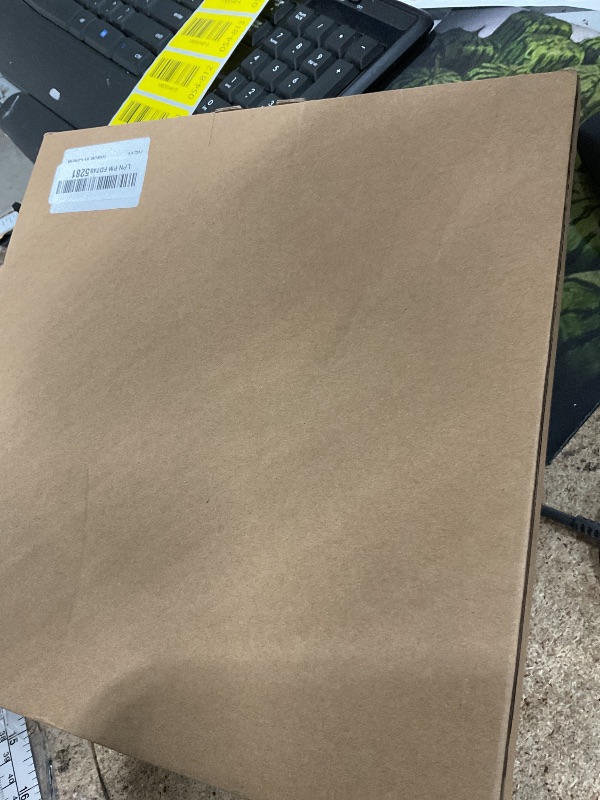 Photo 1 of 10x10 Floating Picture Frames Double Sided Tempered Glass Oak Wood Picture Frame Floating Display for Photos 9x9,8x8,6x6,5x5,4x4,or Full Display for 10"x10" Photos for Christmas,Halloween,Baby Scan,Anniversary,Wedding(Beige)