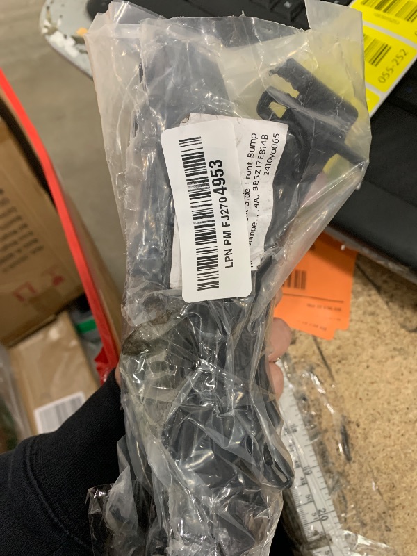 Photo 1 of 1 Pair Left and Right Side Front Bumper Bracket Bumper Mount Support Bracket-Compatible for Ford Explorer 2011-2015 for Ford Police Interceptor Utility 2013-2015-Replace Part BB5Z17E814A, BB5Z17E814B