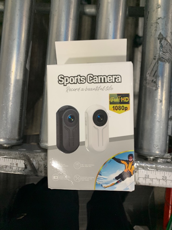 Photo 1 of 1080P Sports Action Camera with 64GB Card, Mini Body Camera Wearable Action Body Cam, Portable Recorder with Magnetic Back Clip