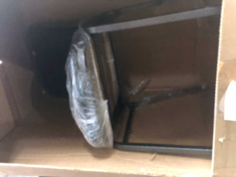 Photo 1 of 1 pc metal black chair