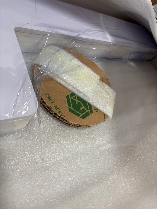 Photo 5 of 6.9FT Paper Room Divider with LED Light, Folding Privacy Screens with Storage Shelf,Portable Partition Wall for Exhibitions, Salons,Home Office Entrances,Retail Displays-L98.4’’*W13.8’’ *H82.6’’