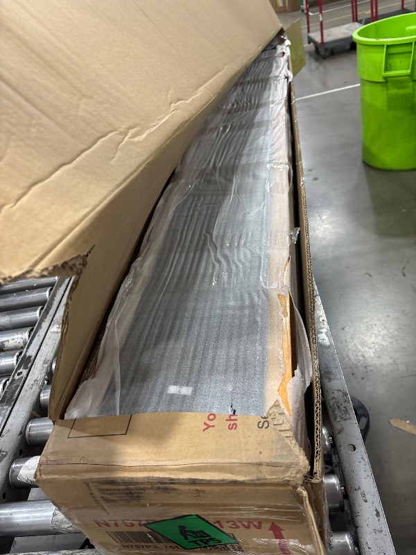 Photo 1 of *** PARTIAL SET *** Christopher Knight Home Danet Boucle Upholstered Queen Size Bed Frame with Wingback Headboard, Modern Queen Bed Frame and Headboard, Wooden Slats Support, Easy Assembly, No Box Spring Needed, White