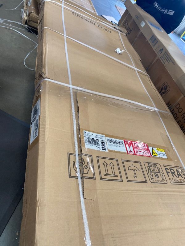 View 2 of ***MISSING PARTS***
***MISSING PARTS***issing hardware88888
Mersviton Shower Door, 60" W x 74" H Framed Double Sliding Shower Door with 5/16"(8mm) Clear Tempered Glass, Glass ShowerDoor w/Explosion-Proof Film Nano Coating,Brushed Nickel Finished