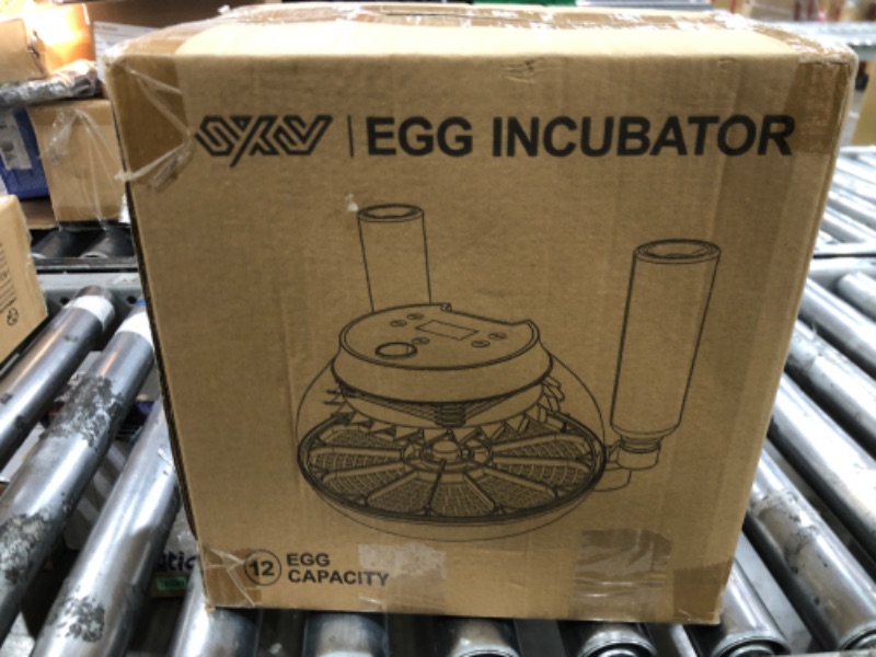 Photo 1 of ***(PARTS ONLY/ NON FUNCTIONAL)***Innsky Incubators for Hatching Eggs,12 Egg Incubator with Automatic Egg Turning and Humidity Control, Chicken Egg Incubator with Temperature Control, Egg Candler