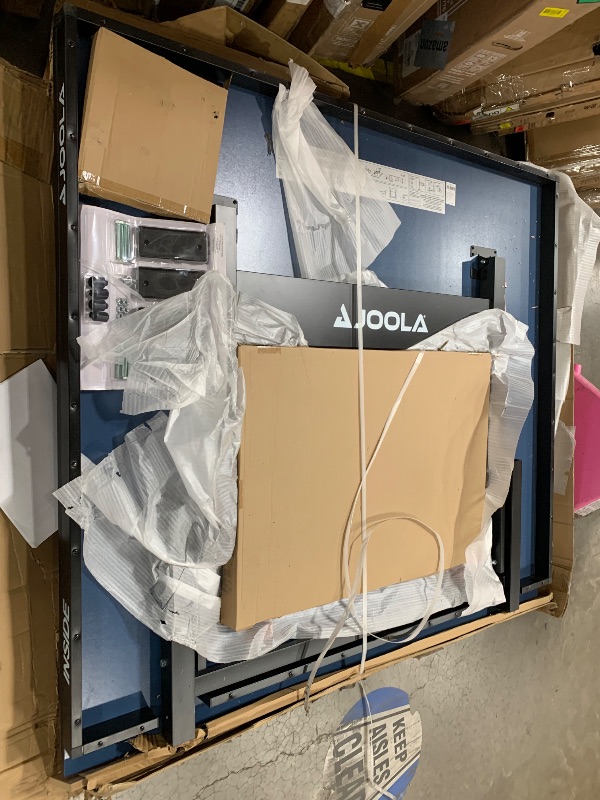 Photo 1 of JOOLA Inside Professional MDF Indoor Ping Pong Table with Quick Clamp Table Tennis Net and Post Set 