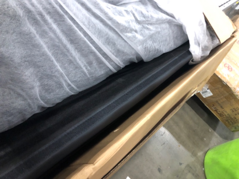 Photo 1 of *************INCOMPLETE ITEM, THIS IS ONLY BOX #2 OUT OF 3 TOTAL*************
Devion Furniture Faux Leather Sectional Sofa with Ottoman-Black