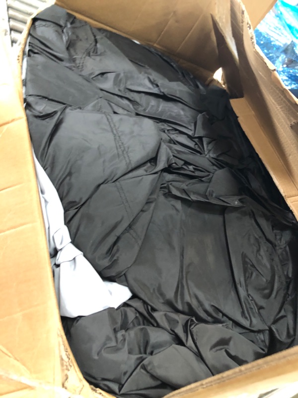 Photo 1 of doesn't look complete**
Large Black Inflatable Nightclub 20X16.5X12Ft Disco Cube Gazebo Event House with Logo Area Portable Inflatable Party Tent for Birthday, School Events, Backyard Party, Rental Business