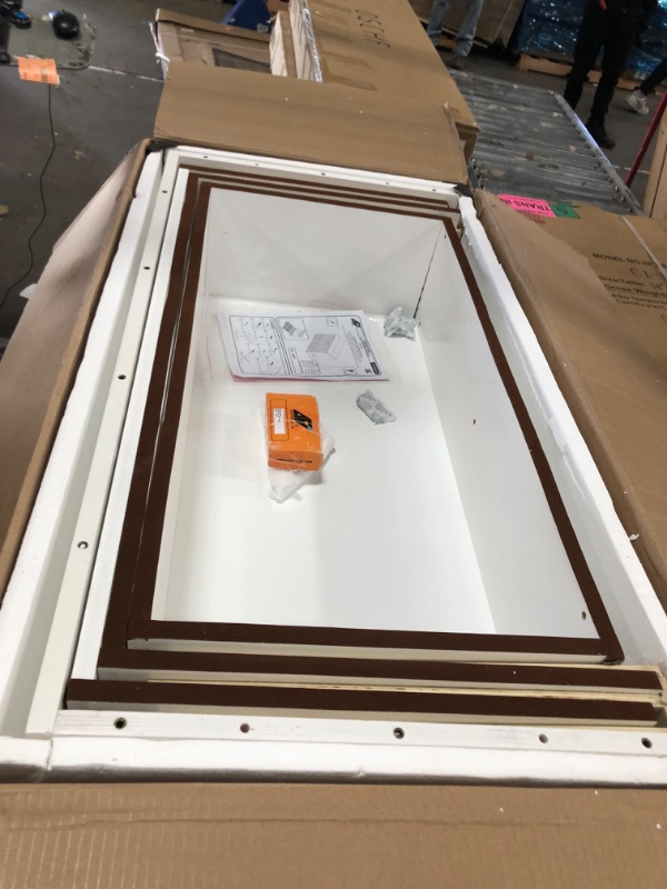 Photo 1 of **HAS SOME MINRO SCUFF**SAFI, Southampton Murphy Bed Chest Queen with 6" Mattress, Storage Drawer & Built-in USB Charger, White