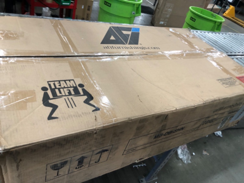 Photo 1 of **HAS SOME MINRO SCUFF**SAFI, Southampton Murphy Bed Chest Queen with 6" Mattress, Storage Drawer & Built-in USB Charger, White