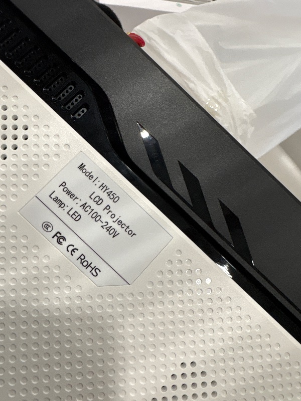 Photo 1 of [700 ANS & Electric Focus] Short Throw Smart Projector with Wifi and Bluetooth, Mini Projector 1080P 4K Support, Auto Correction Video Proyector for Home Theater Outdoor Use