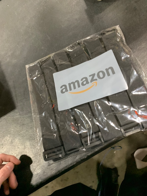 Photo 1 of 1.5 x 24 Inch Hook and Loop Cable Tie, 12 Pack Heavy Duty Adjustable Fastening Adhesive Cinch Strap with Plastic D-ring Buckle, Multi-Purpose Reusable Cord Organizer by Cacturism