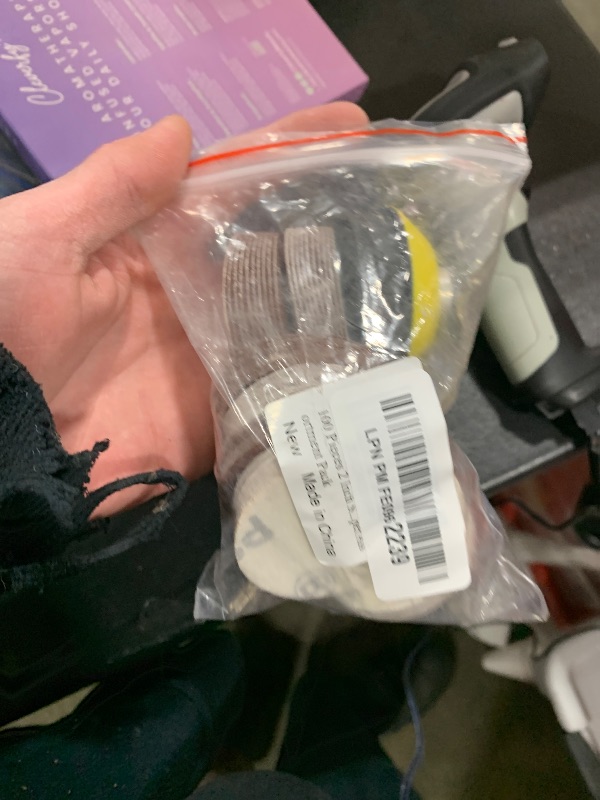 Photo 1 of 100 Pieces 2 Inch Sanding Discs, 80-3000 Grit Sandpaper with 1/4" Shank Backing Plate and Soft Foam Buffering Pad, for Drill Grinder Tool, Hook & Loop Sand Paper Assortment Pack