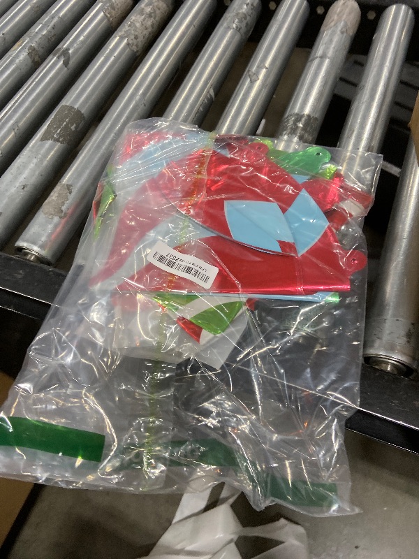 Photo 1 of 12PCS Christmas Candy Balloons Candy Decorations,Red Green Candys Foil Balloon Christmax Hanging Balls Balloons for Christmas Party Decor Balloon Decorations