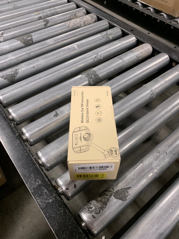 Photo 1 of (Upgraded Version) Bluetooth FM Transmitter, Sumind Wireless Radio Adapter Hands-Free Car Kit with 1.7 Inch Display, QC3.0 and Smart 2.4A Dual USB Ports, AUX Input/Output, TF Card Mp3 Player