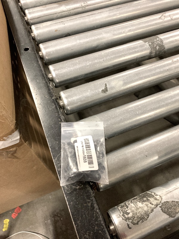 Photo 1 of #10-32 Serrated Flange Hex Lock Nuts Flanged Locknuts, 304 Stainless Steel 18-8 Black Finish, 50 PCS