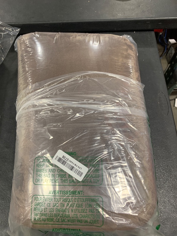 Photo 1 of HUXMEYSON Bathroom Rugs Sets 3 Piece, Non-Slip & Quick Dry Bath Mat Set, Ultra Soft Velvet Bath Rugs for Bathroom, Toilet and Shower Floor, Brown