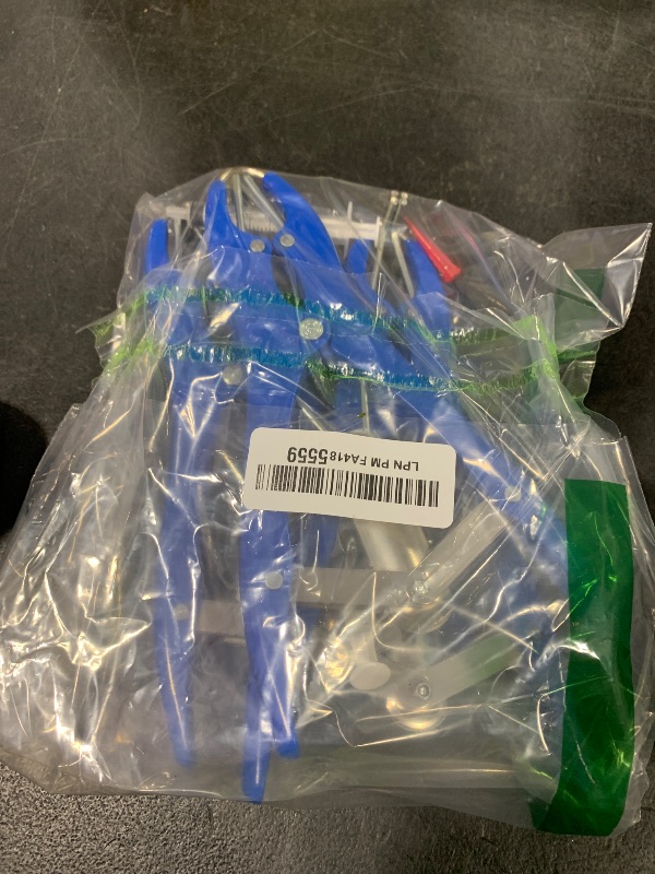 Photo 1 of 15pcs DIY Stress Ball Kit – Blank Skins with Air Pump & Expander Tool for Making Pressure Balls, Make Your Own Fidget Pressure Balls for Adults (15Transparent)