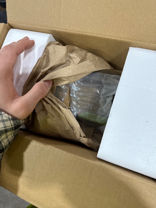 Photo 1 of 2 PCS 1.5 Gallon Drink dispenser, Glass Beverage Dispenser With Wood Stand, Large Water Drink Dispensers for Parties With Stainless Steel Spigot, Ideal for Lemonade,Juice, Tea, and Party Drinks