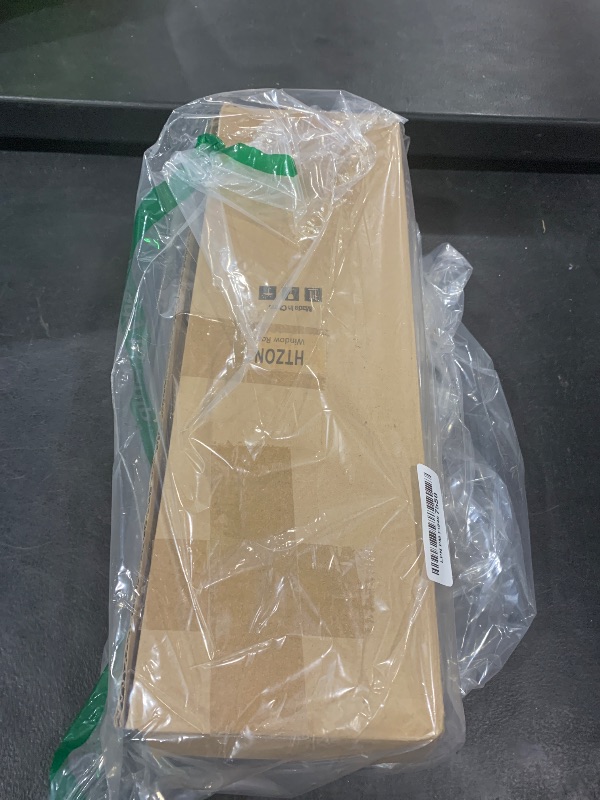 Photo 1 of HTZON Adjustable Extra Long Curtain Rods - 120 to 240Inch (10-20ft), Farmhouse Rustic Boho Style, Heavy Duty Wooden Rods