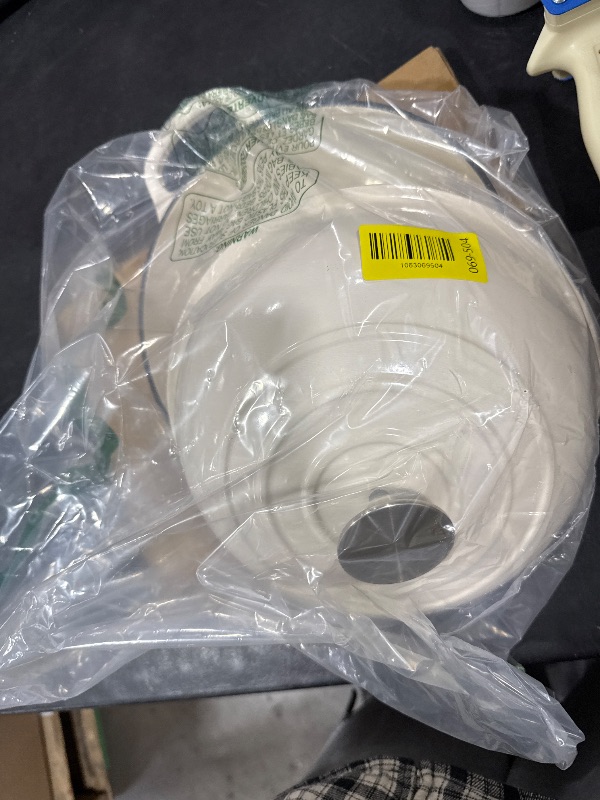 Photo 1 of *IMPERFECT** FLAVORIX Enameled Cast Iron Bread Oven for Sourdough, Dutch Oven for Bread Baking with Lid, Dutch Oven Bread Pan, 6 Qt, White