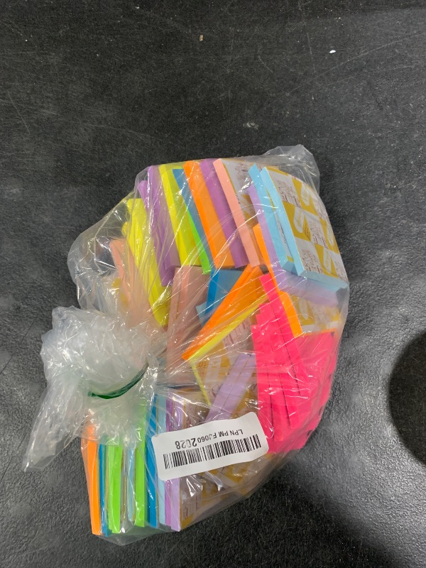 Photo 1 of (36 Pack) Sticky Notes 3x3 in Post, 9 Bright Colors Self-Stick Note Pads it, Strong Adhesive, Easy to Post for Home, Office, Notebook