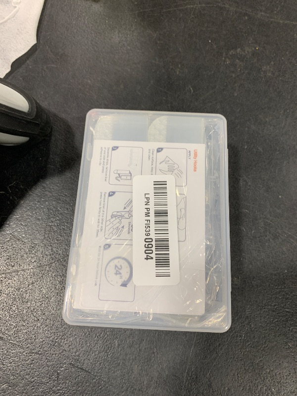 Photo 1 of 60 Hooks-70 Removable Strips,Clear Small Wire Hanger Hooks Value Pack, Damage Free Hanging Wall Hooks with Adhesive Strips, Removes Cleanly, No Tools Utility Hooks for Hanging Decorations