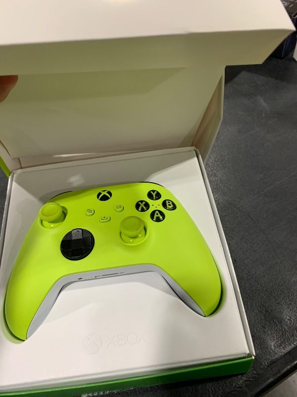 Photo 1 of Xbox Core Wireless Gaming Controller – Electric Volt Series X|S, One, Windows PC, Android, and iOS