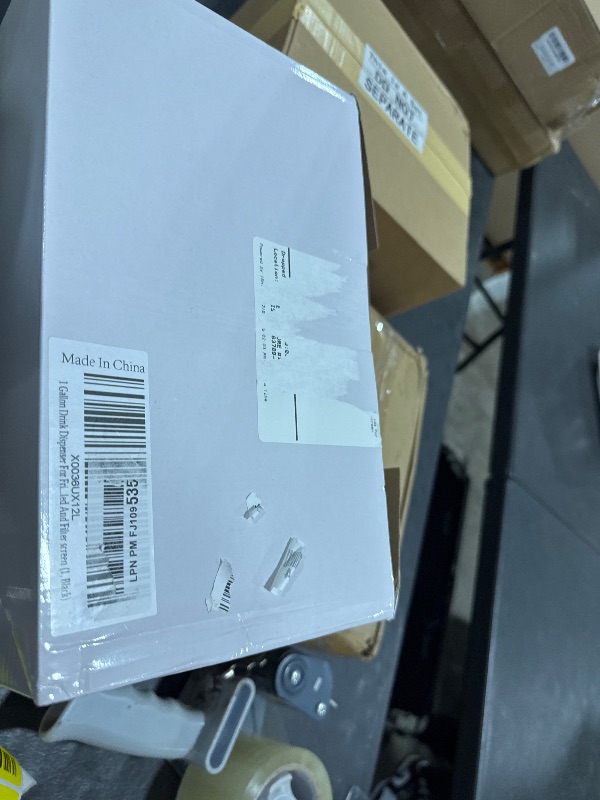 Photo 1 of 1 Gallon Drink Dispenser For Fridge,Beverage Dispenser With Spigot. Milk,Lemonade Dispenser,Juice Containers With Lids For Fridge, Parties And Dairly Use?100% Sealed And Filter screen