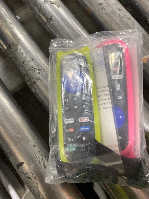 Photo 1 of (Pack of 2) Remote Compatible with Roku Players and Roku TV Remote, for Roku Box 1 2 3 4,Roku Express/+, Premiere/+, Ultra and TCL Hisense Onn Element Philips Roku TV with Anti-Lost Case